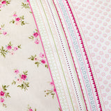 " Karaca Home Glen Doppel Bettbezug Set, 100% Baumwolle, Rosa "