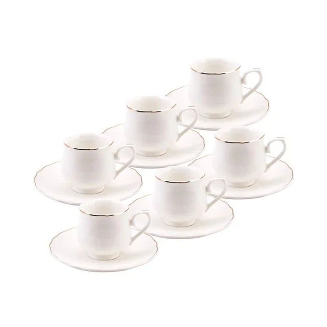 Karaca Beykoz 6-Personen-Kaffeetassenset 80 ml