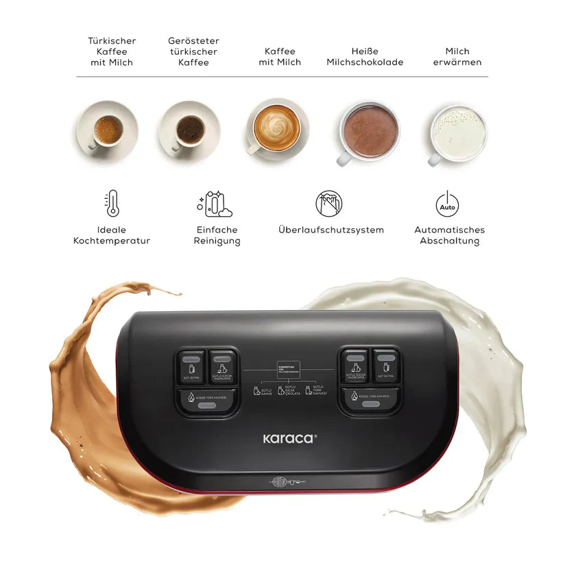 Karaca Hatır Hups Duet Türkische Kaffeemaschine Rosegold.1400W