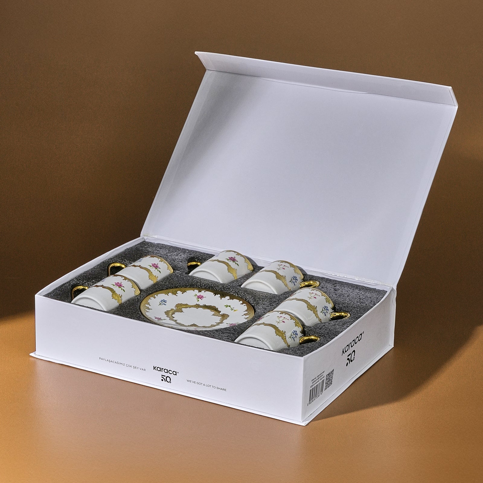 " Karaca Bihter, 6 Person Kaffeetasse 90ML "