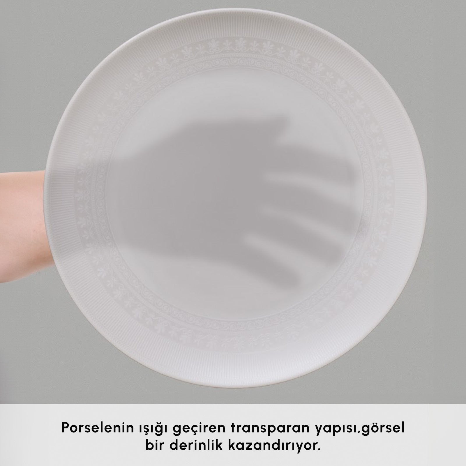 " Karaca Forever Bone Artiste 53-Teiliges 12-Personen Geschirrsett "