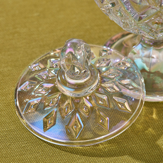 Karaca Jerry Glas Konfektschale Luster 9.3 x 14.2 cm