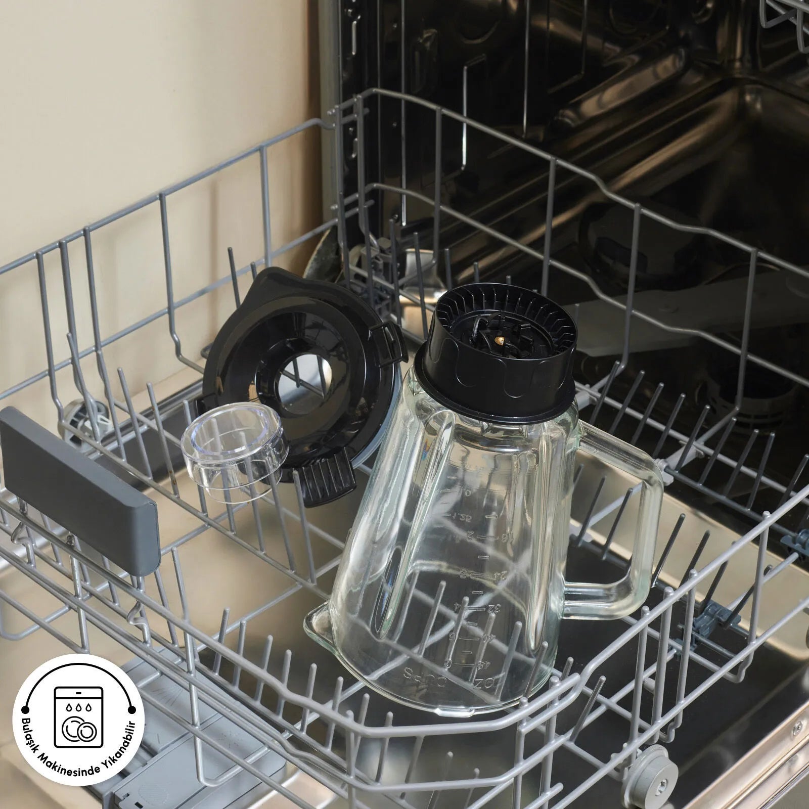 " Karaca Inox 1,5 L Glasbehälter Inox Smoothie Blender "