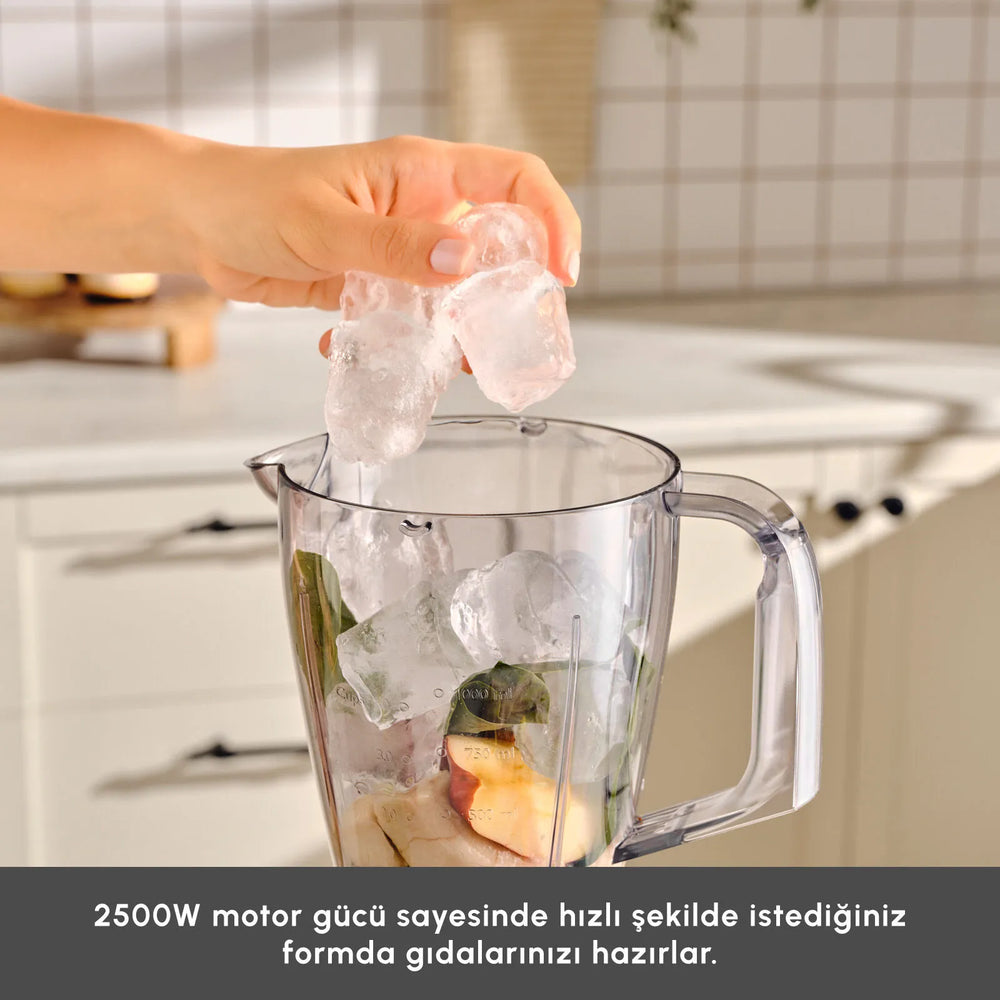 " Karaca Mastermaid Power Max 11 in 1 Küchenroboter, Kupfer Schwarz Matt, 2500 W "
