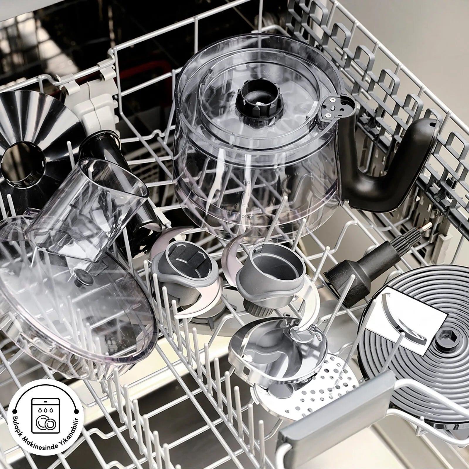 " Karaca Mastermaid Power Max 11 in 1 Küchenroboter, Kupfer Schwarz Matt, 2500 W "