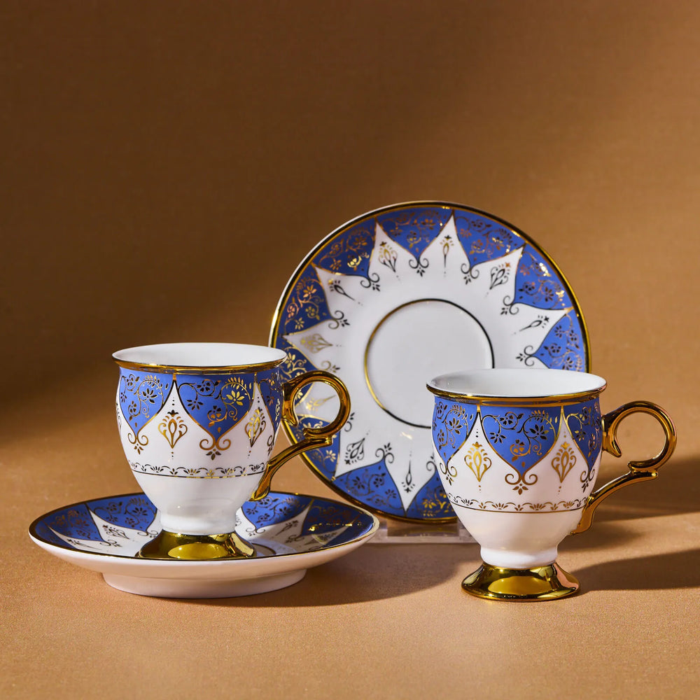 " Karaca Merve 2-teiliges Kaffeetassenset für 2 Personen, 100 ml "