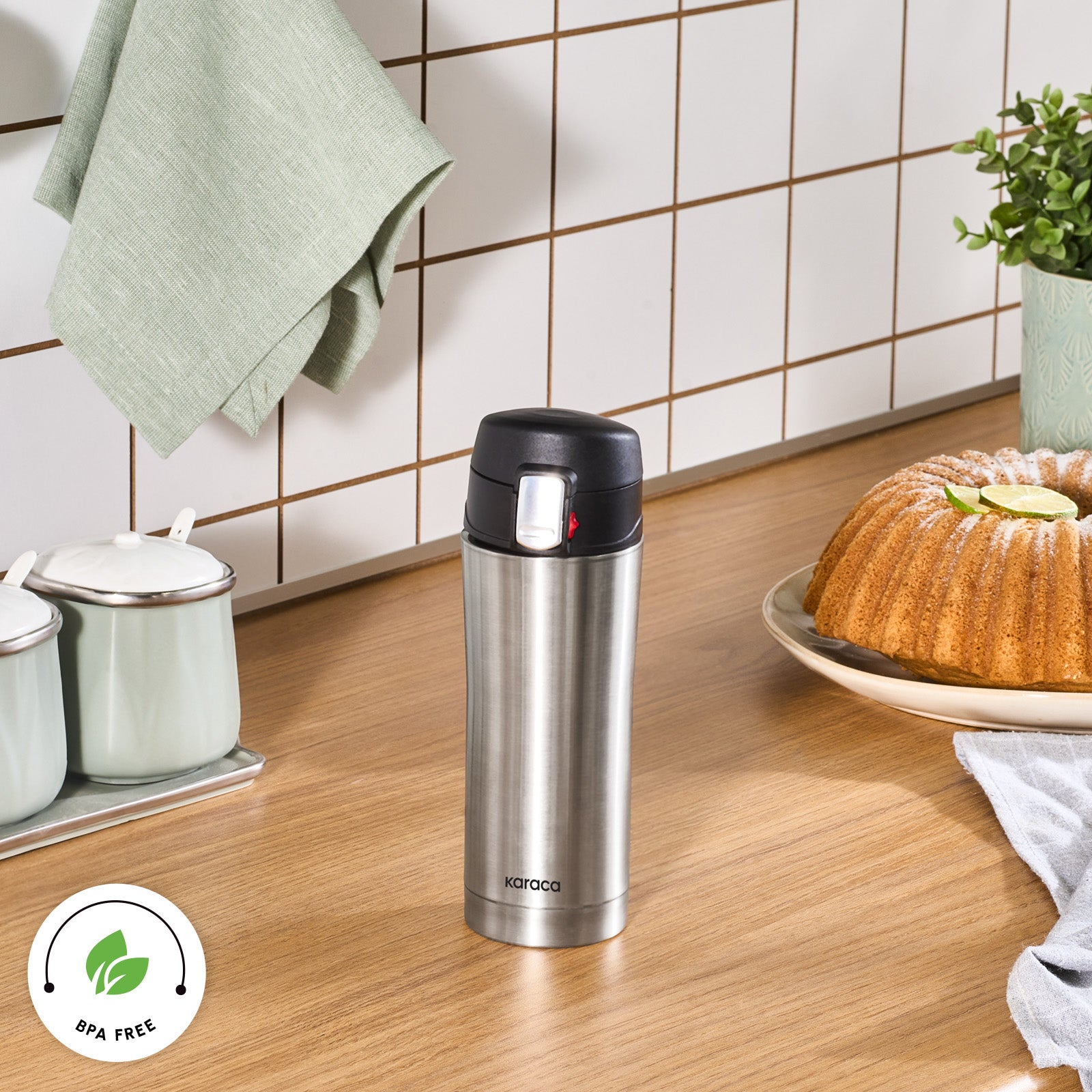 " Karaca Pluton, Thermosflasche, 350ML, Inox "