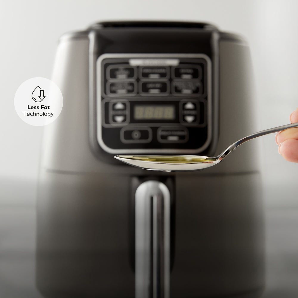 " Karaca Air Cook XL 2 in 1 Heißluftfritteuse Starlight, 4L, 1550W "